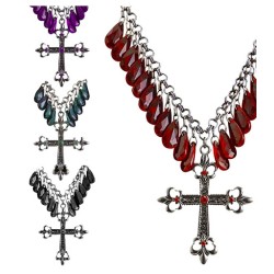 COLLIER CROIX GOTHIQUE