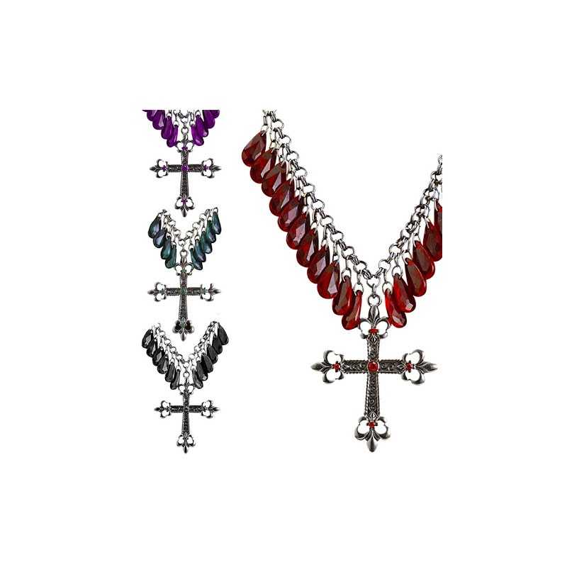 COLLIER CROIX GOTHIQUE