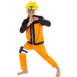 DEGUISEMENT NARUTO UZUMAKI 5 PIECES - NARUTO SHIPPUDEN © TAILLE S