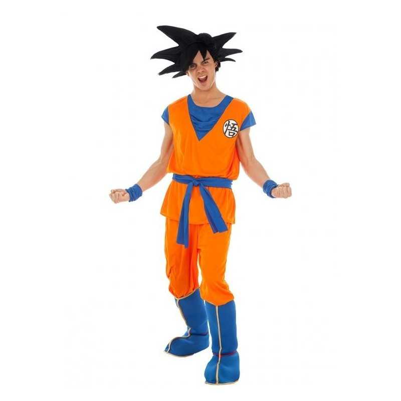 DEGUISEMENT DRAGON BALL Z GOKU SAIYAN TAILLE S 