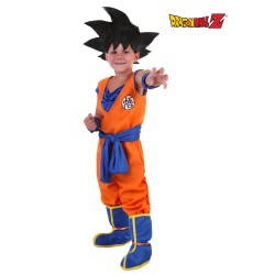 DEGUISEMENT ENFANT DRAGON BALL Z GOKU SAIYAN TAILLE 128
