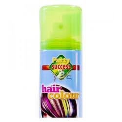 LAQUE CHEVEUX VERT FLUO 125 ML
