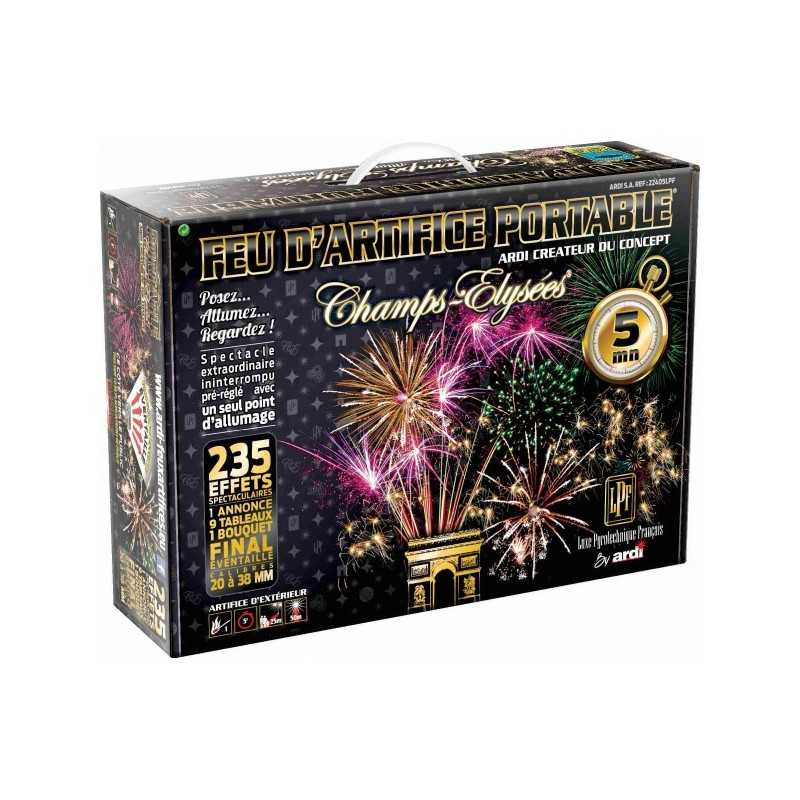 MALETTE FEUX ARTIFICES 5 MINUTES ARDI