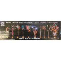 MALETTE FEUX ARTIFICES 5 MINUTES ARDI