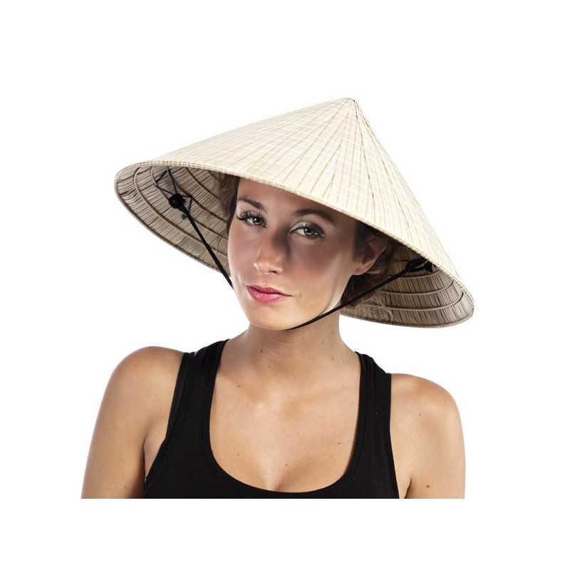 CHAPEAU DE PAILLE VIETNAMIEN ADULTE