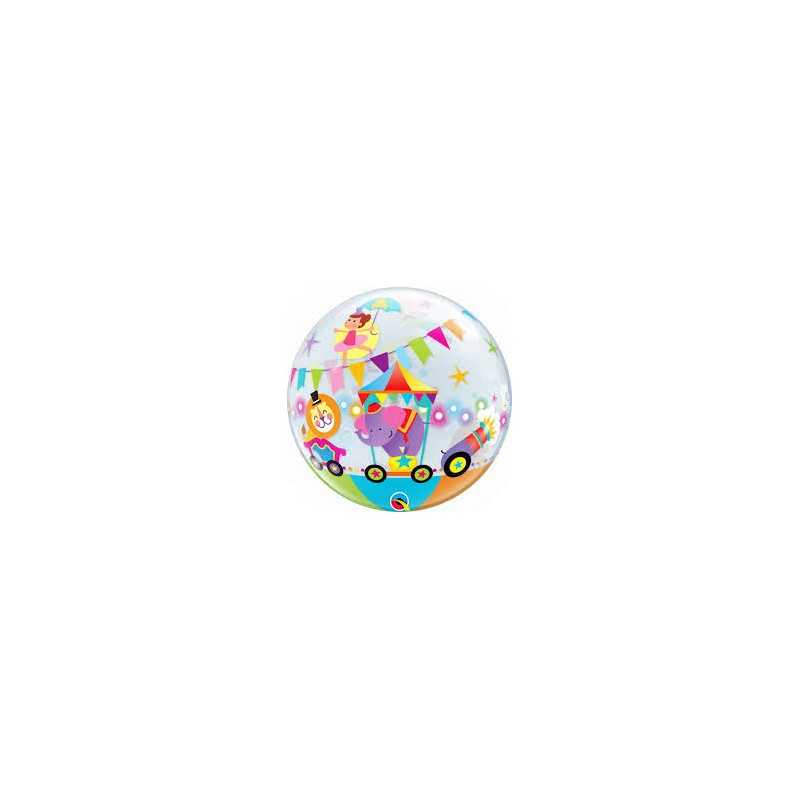 BALLON BUBBLES ANIMAUX CIRQUE PARADE 56 CM 
