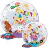 BALLON BUBBLES ANIMAUX CIRQUE PARADE 56 CM 