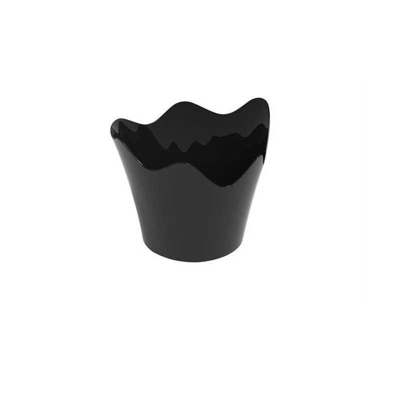 25 COUPELLES TULIPE NOIR