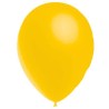 12 BALLONS LATEX 28 CM JAUNE D'OR BALLOONIA