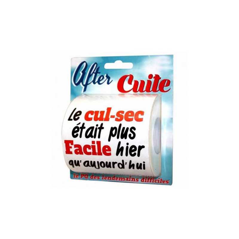 PAPIER TOILETTE AFTER CUITE