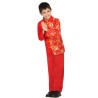 DEGUISEMENT CHINOIS ROUGE ET DORE GARCON 3-4 ANS