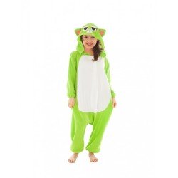 DEGUISEMENT KIGURIMI CHAT PISTACHE TAILLE 10 ANS