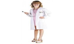 DEGUISEMENT BLOUSE DE DOCTEUR ENFANT TAILLE 7-9 ANS
