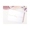 LIVRE D'OR GUEST BOOK BLANC LOVE ROSE GOLD 24 CM X 18,5 CM 22 PAGES