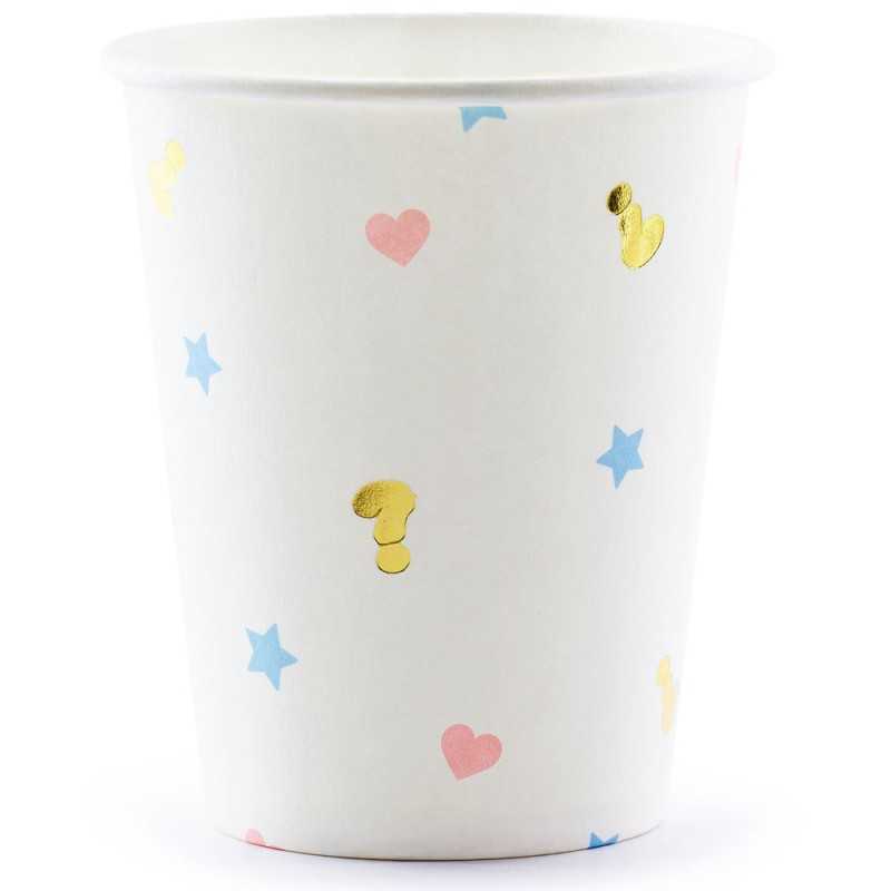 6 GOBELETS CARTON BOY OR GIRL 200 ML