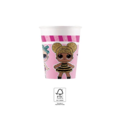 8 GOBELETS LOL SURPRISE 270 ML