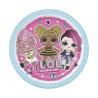 8 ASSIETTES LOL SURPRISE 23 CM