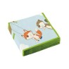 20 SERVIETTES ANIMAUX DE LA FORET 33 X 33 CM