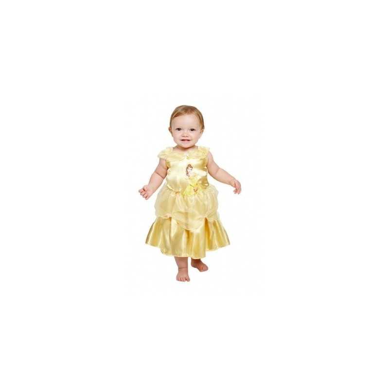 DEGUISEMENT BEBE PRINCESSE LA BELLE DISNEY TAILLE 12-18 MOIS
