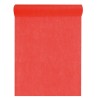CHEMIN DE TABLE ROUGE 30 CM X 10 METRES