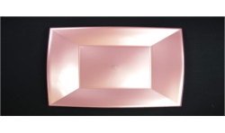 PETITES ASSIETTES CARRÉES PECHE PERLE