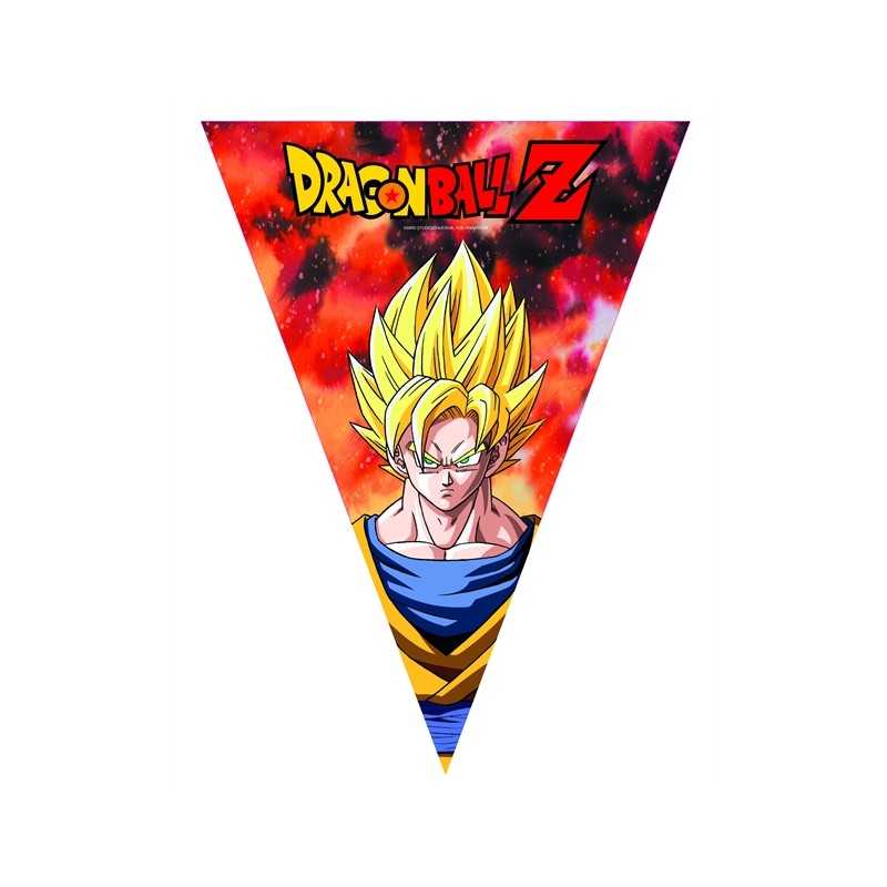 GUIRLANDE DE FANIONS DRAGON BALL Z 360 CM
