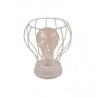 LAMPE DE TABLE AVEC AMPOULE 15 LED 16 X 19 CM