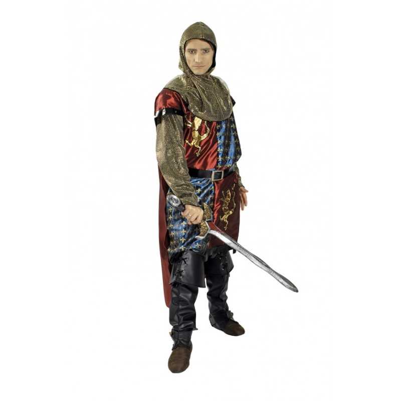 DEGUISEMENT CHEVALIER COEUR DE LION HOMME TAILLE 50-52 