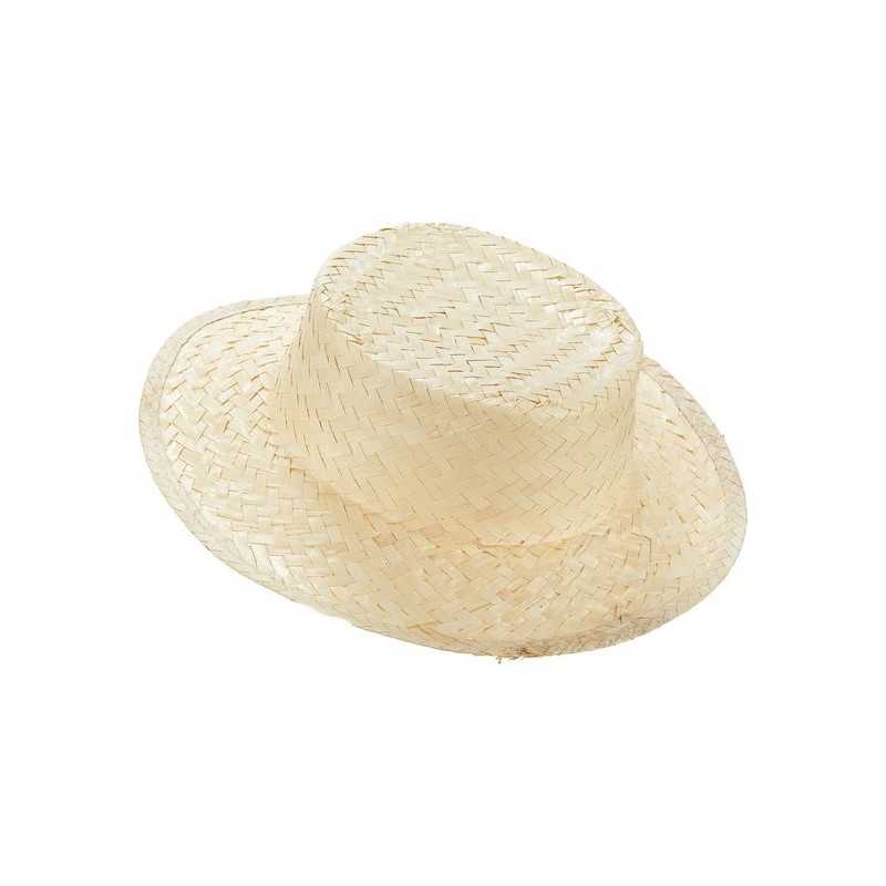 CHAPEAU CANOTIER EN PAILLE