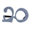 LUNETTE 20 ANS ARGENT PAILLETTEE