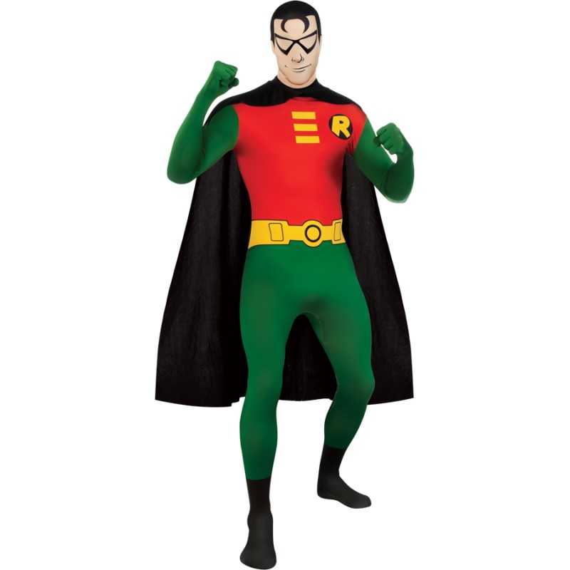 DEGUISEMENT SECONDE PEAU ROBIN TAILLE L 