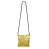 SAC A MAIN SEQUINS OR 18 CM