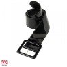 CEINTURE VINYL NOIRE 