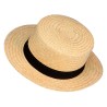 CHAPEAU CANOTIER COULEUR NATURE