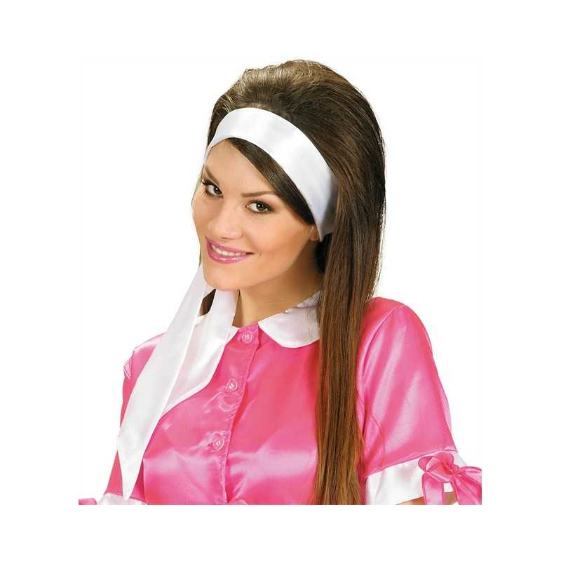 BANDEAU BLANC SATIN