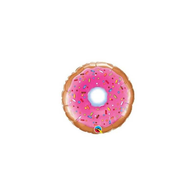 BALLON METALLIQUE DONUT 23 CM