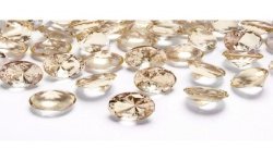 CONFETTIS DE TABLE DIAMANT OR 20 MM