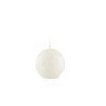 BOUGIE BOULE BLANC 6 CM DE DIAMETRE