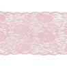 CHEMIN DE TABLE DENTELLE ROSE 17 CM X 5 M