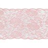 CHEMIN DE TABLE DENTELLE ROSE 17 CM X 5 M
