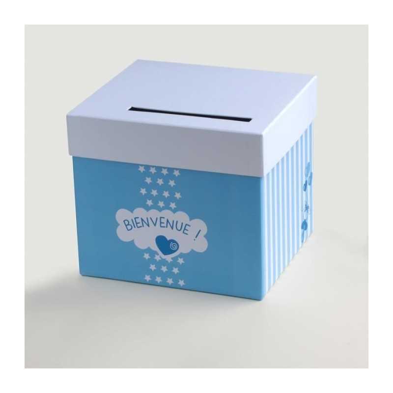 URNE BIENVENUE BLEUE