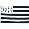 DRAPEAU EN TISSU BRETAGNE 90 X 150 CM