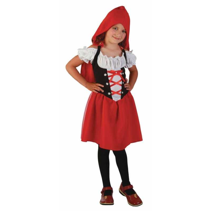 DEGUISEMENT CHAPERON ROUGE TAILLE 7-9 ANS