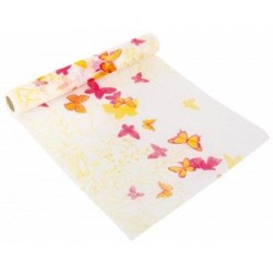 CHEMIN DE TABLE ROMANCE PAILLONS 30 CM X 5 M
