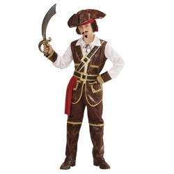 DEGUISEMENT CAPITAINE PIRATE DES CARAIBES TAILLE 158 CM