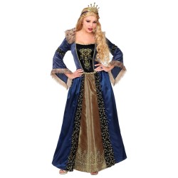 DEGUISEMENT REINE MEDIEVAL CATHERINE TAILLE M