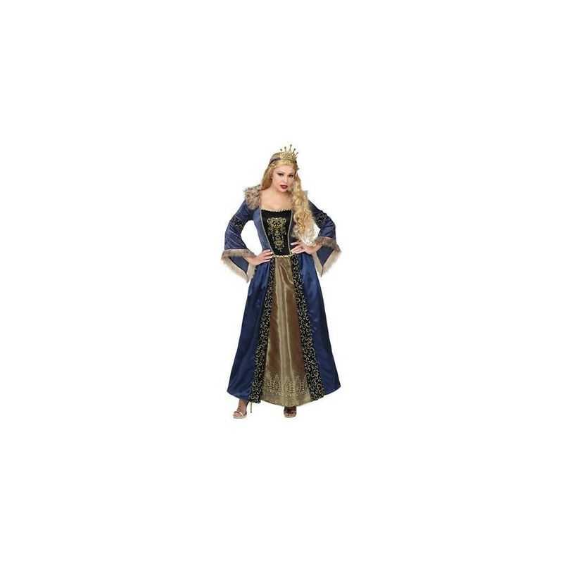 DEGUISEMENT REINE MEDIEVAL CATHERINE TAILLE S