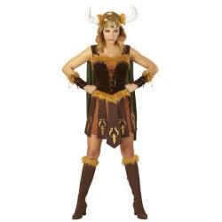 DEGUISEMENT VIKING FEMME AVEC FOURRURE TAILLE XS