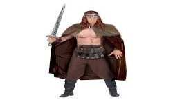 CAPE DE GUERRIER AVEC FOURRURE