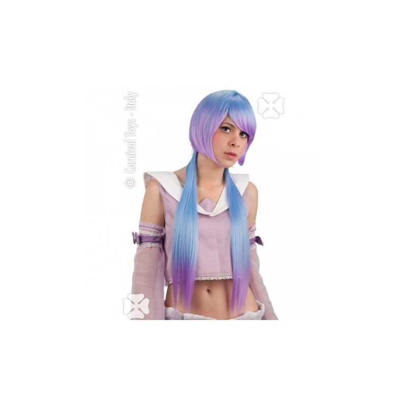 PERRUQUE MANGA BLEU ROSE